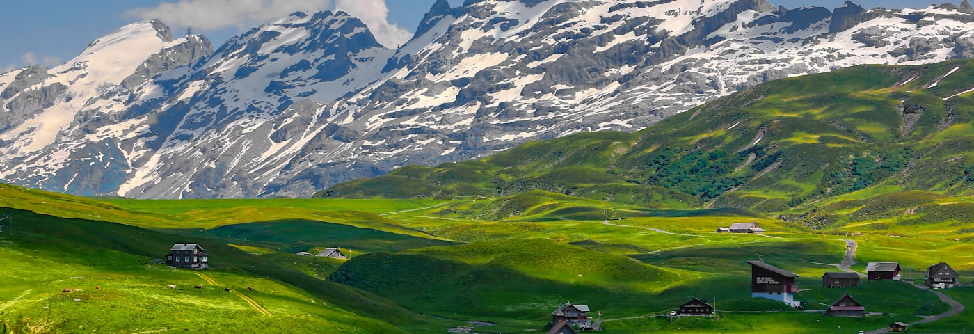 Swiss residential area — Work permit and relocation services